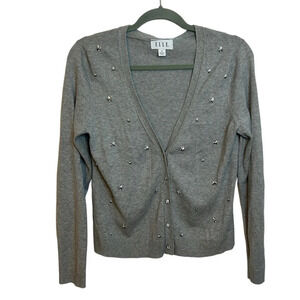 Elle Rhinestone Bejeweled Cardigan